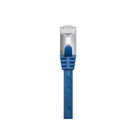Cat7 26AWG,S/ Ft.p,D Cable,1 Ft.Blue